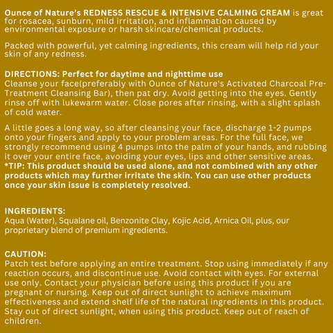 Redness Rescue & Intensive Calming Cream