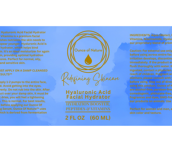 Hyaluronic Acid Facial Hydrator